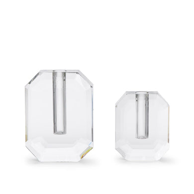Hex Crystal Vase Large