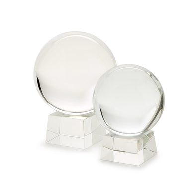 Crystal Ball w/ Stand - Large