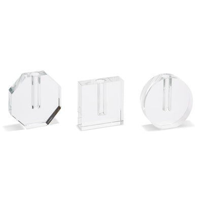 Crystal Bud Vase - Square