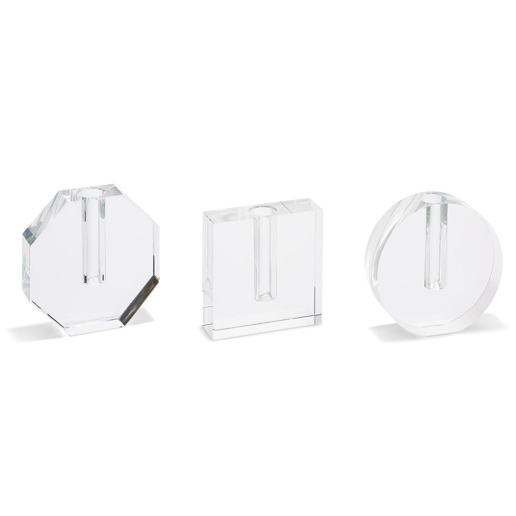 Crystal Bud Vase - Square