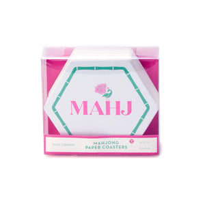 'Let's Mahj' Coaster Set