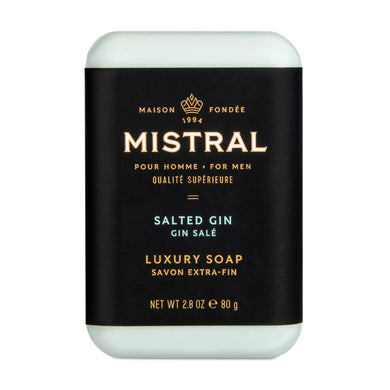 Mistral Men's Travel Bar Soap - Salted Gin