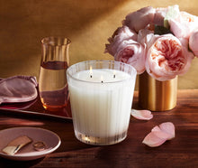 Load image into Gallery viewer, Rose Noir &amp; Oud 3-Wick Candle