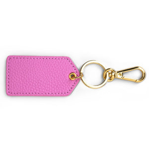 Cleo Leather Key Fob - Personalized