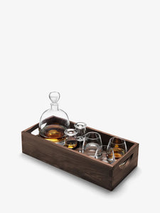 Whisky Islay Connoisseur Set & Walnut Tray