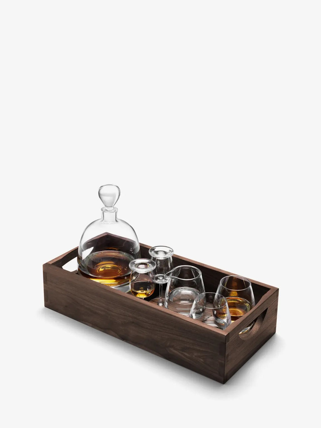 Whisky Islay Connoisseur Set & Walnut Tray