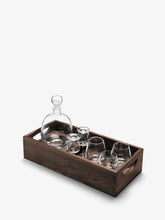 Load image into Gallery viewer, Whisky Islay Connoisseur Set &amp; Walnut Tray