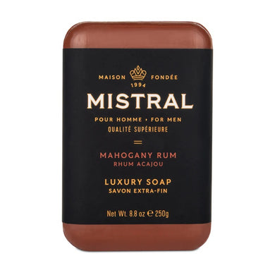 Mistral Men's Bar Soap - Mahogany Rum