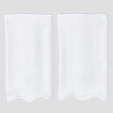 Load image into Gallery viewer, Scallop Bath Hand Towels (pair)