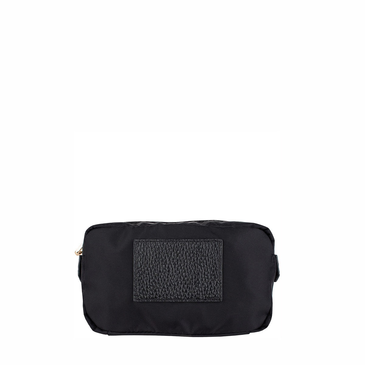 Under one sky black newest nylon travel Fanny bag with gold tone hardwares