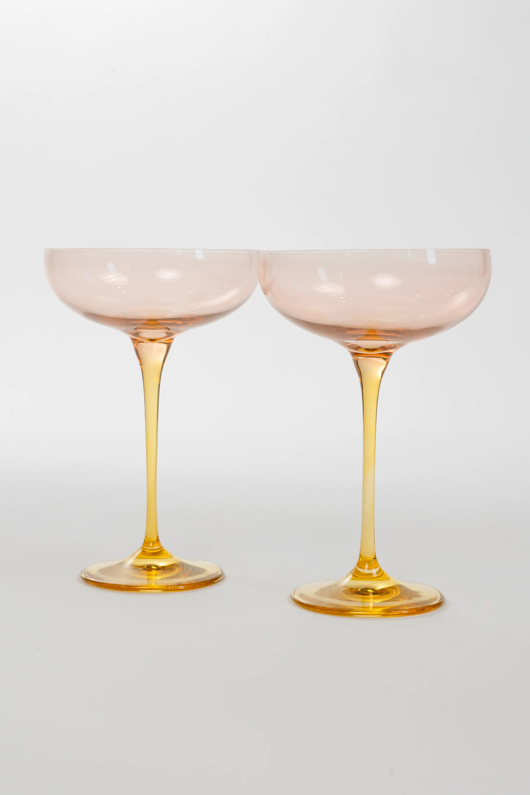 Colorblock Champagne Coupe Set