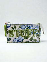 Load image into Gallery viewer, &quot;Stuff&quot; Hydrangeas Cosmetic Bag