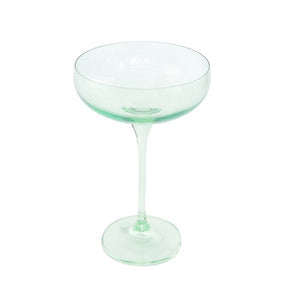 Colored Champagne Coupes