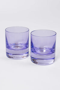 Colored Rocks Glasses (Set of 2)
