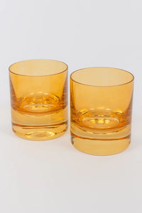 Colored Rocks Glasses (Set of 2)