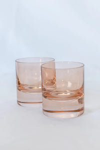Colored Rocks Glasses (Set of 2)