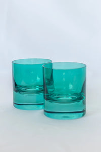 Colored Rocks Glasses (Set of 2)