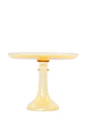 Colored Glass Cake Stands