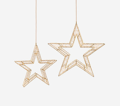 Lighted Star - Set of 2 - 26