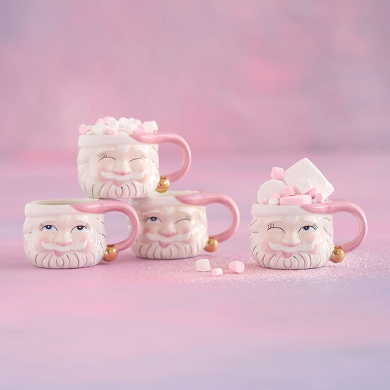 Papa Noel Pink Mug - Assorted Styles