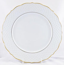 Load image into Gallery viewer, Empire White and Gold Dinnerware