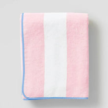 Load image into Gallery viewer, Beach Towel - Pink Stripe