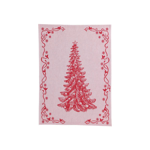 Strofinaccio Red Nutcracker Dish Towels- Set of 2