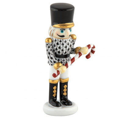 Short Nutcracker with Candy Cane
