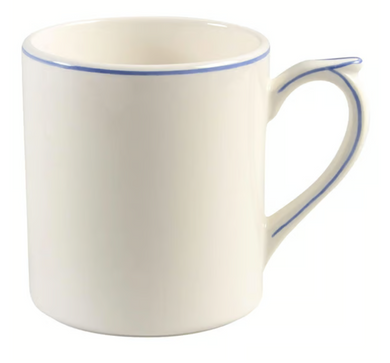 Filet Bleu Monogram Mug