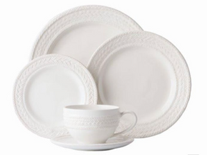 Le Panier Melamine Dinnerware - White