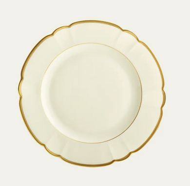 Colette Gold w/Color Dinner Plate