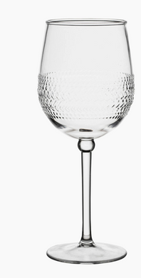 Le Panier Clear Acrylic Wine Glass