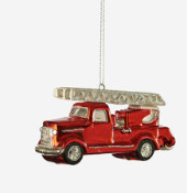 Firetruck Ornament