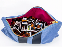 Load image into Gallery viewer, Suede Tile Bag