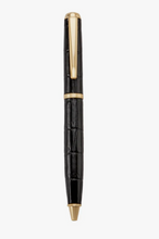 Load image into Gallery viewer, Leather Wrapped Pen - Embossed Croc Leather