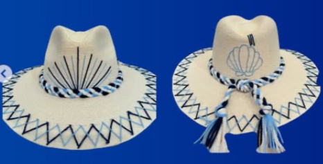 Palm Hat - Mykonos Shell