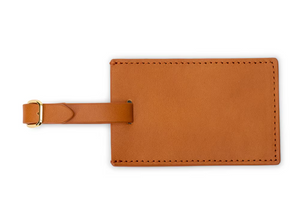 Archie Leather Luggage Tag
