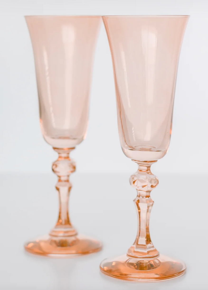 Colored Regal Flute - Set of 2