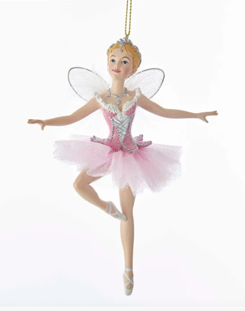 Nutcracker Suite Sugar Plum Fairy With Wings Ornament