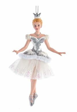 Nutcracker Suite Snow Queen Ballerina Ornament