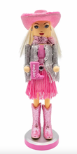 Load image into Gallery viewer, 12&quot; Honky Tonk Cowgirl Nutcracker