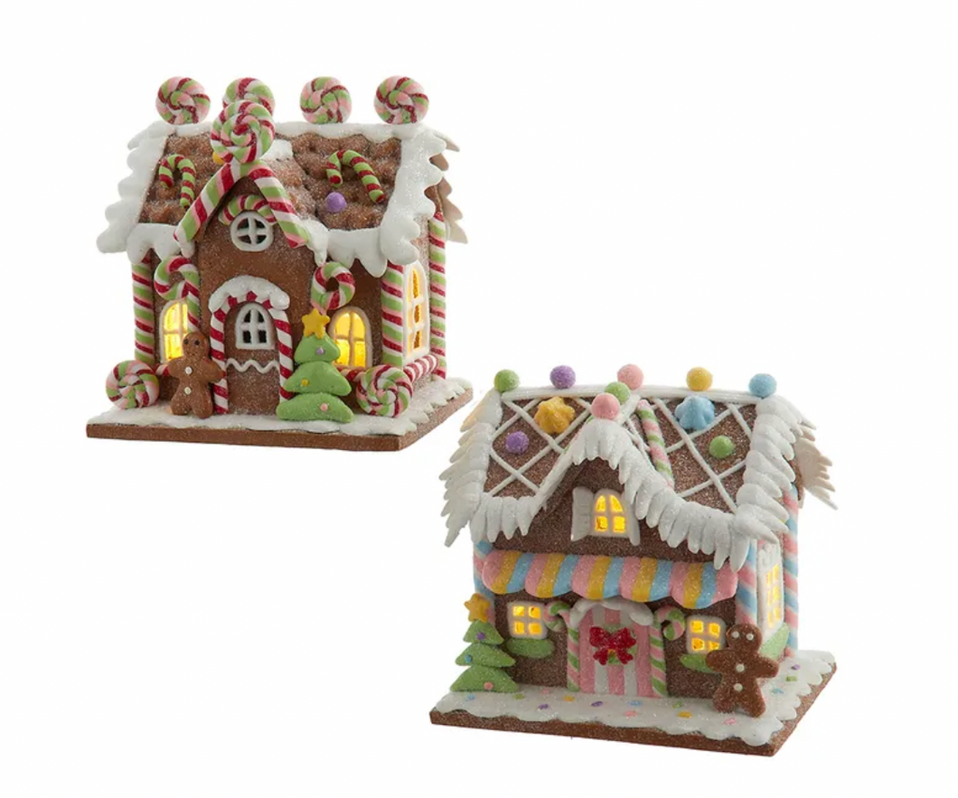 Light Up Lollipop House & Bubble Gum Factory, 2 Assorted