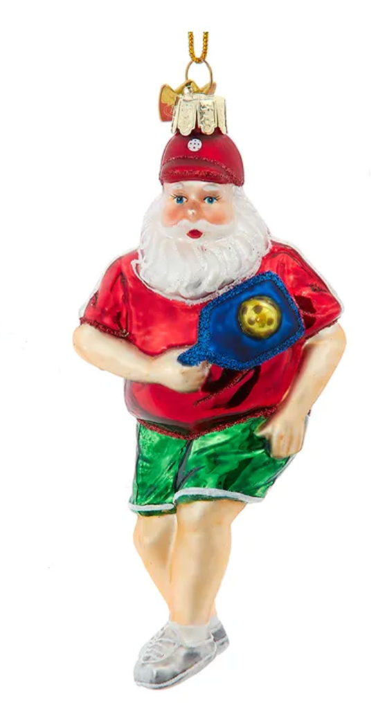 Pickleball Santa