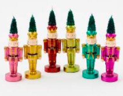 Nutcracker w/Tree Candle