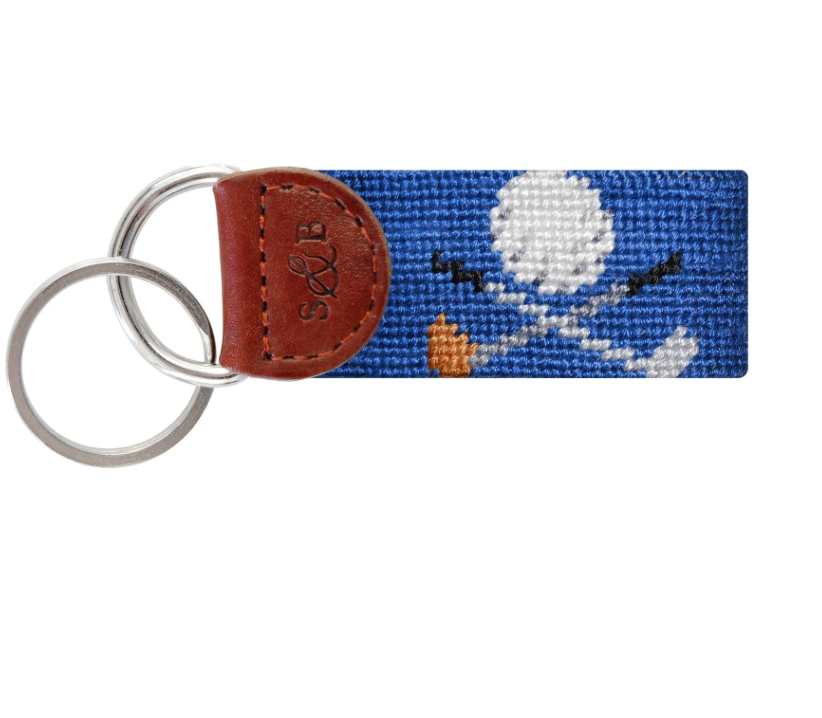 Golf Clubs Key Fob (Blueberry)