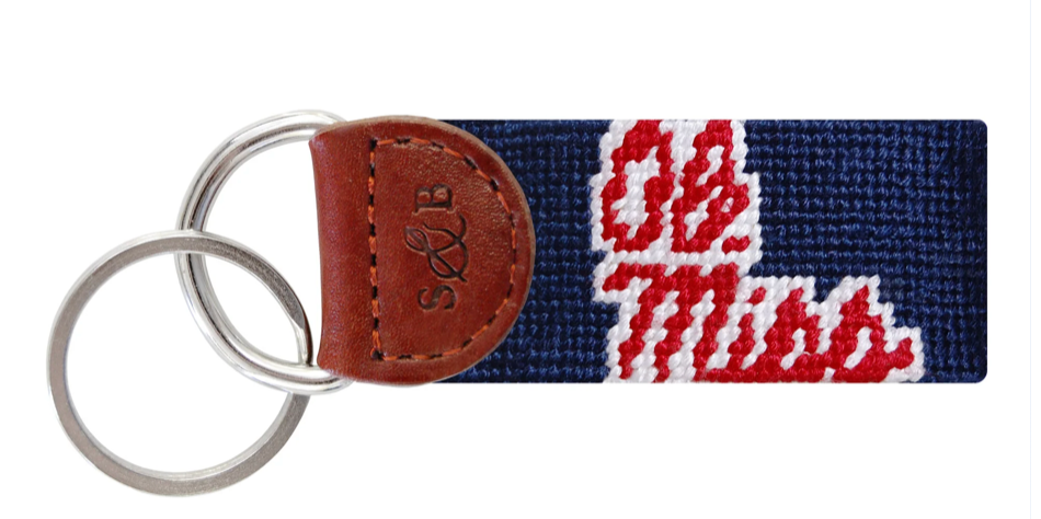 Mississippi Key Fob (Dark Navy)
