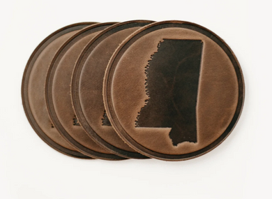 Mississippi Circle Coasters