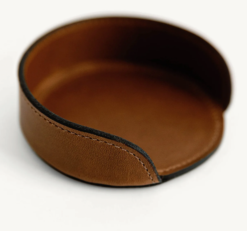 Leather Coaster Holder