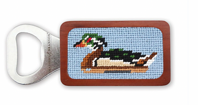 Wood Duck Decoy Bottle Opener (Antique Blue)