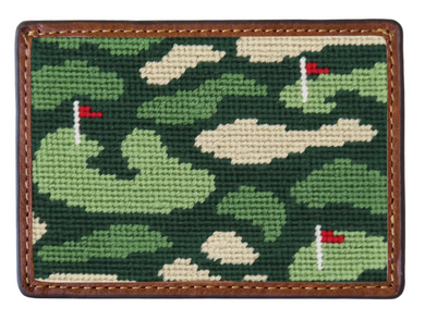 Golfer's Camo Credit Card Wallet